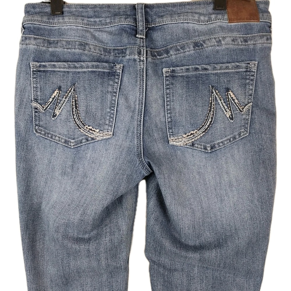 Maurices Womens Bootcut Jeans Medium Wash Stretch Denim Size 10 Regular
